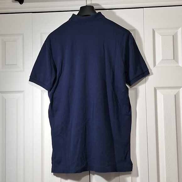Polo by Ralph Lauren Navy Polo Shirt Red Pony - Picture 2 of 7